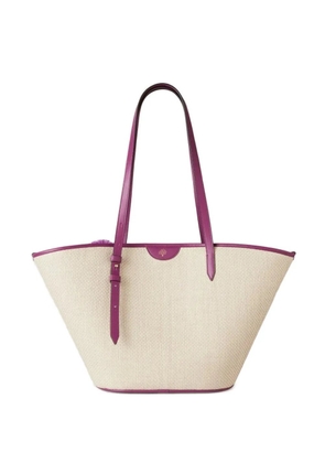Mulberry pom-pom tote bag - Neutrals