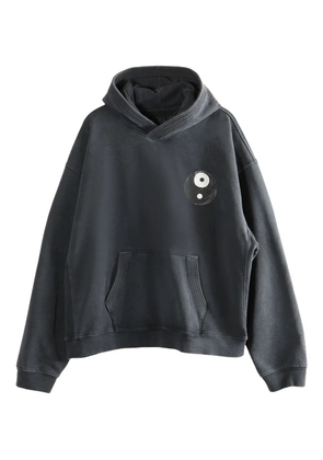 D-R-G-N graphic-print hoodie - Grey