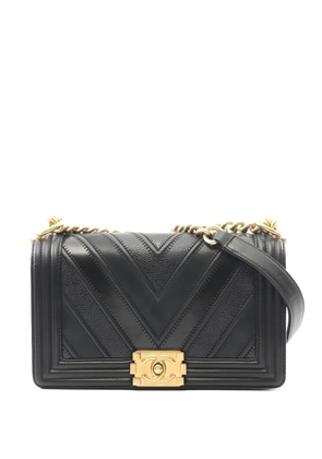 CHANEL Pre-Owned 2016-2017 Boy Chanel shoulder bag - Black