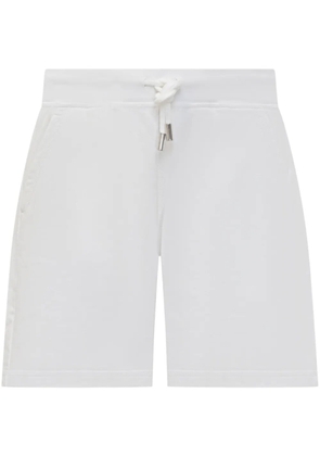 DSQUARED2 printed track shorts - White