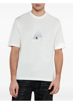 Armani Exchange logo-print T-shirt - White