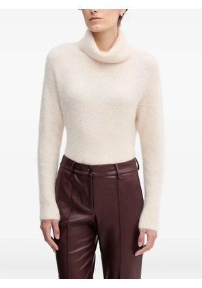 Sandro Ferrone roll-neck sweater - Neutrals
