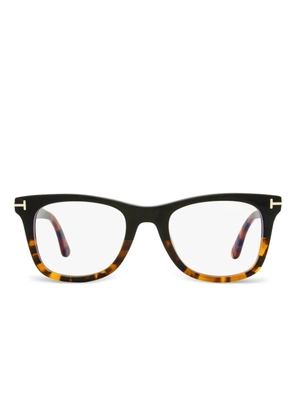 TOM FORD Eyewear tortoiseshell-frame glasses - Black