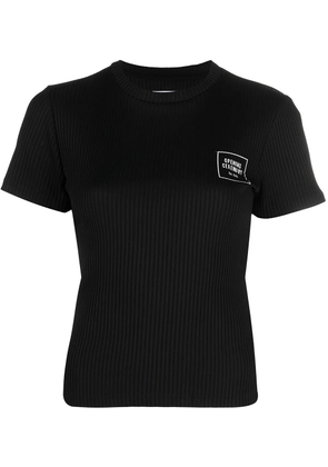 Opening Ceremony Box logo-print stretch-cotton T-shirt - Black