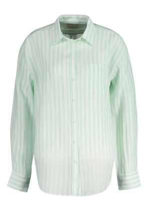 Gant long-sleeve striped shirt - White