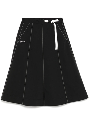 SPORT b. by agnès b. belted skirts - Black