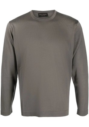 Dell'oglio crew-neck fine-knit jumper - Grey