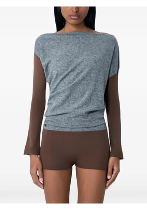 Kiko Kostadinov long-sleeve bodysuit - Grey
