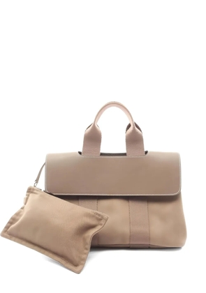 Hermès Pre-Owned 2000s PM Valparaiso chevron tote bag - Neutrals