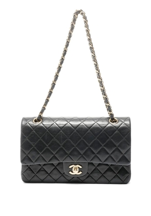 CHANEL Pre-Owned 2003-2004 Double Flap quilted shoulder bag - Black