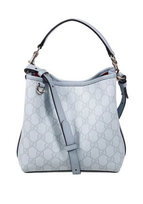 Gucci small monogram top-handle tote bag - Blue