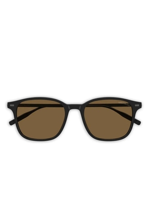 Montblanc square-frame sunglasses - Black