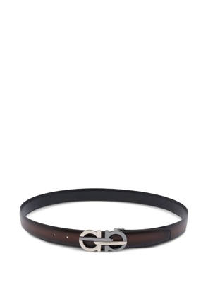 Ferragamo Gancini-buckle belt - Brown