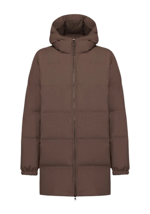 People Of Shibuya hooded padded coat - Brown