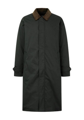 TOMBOY corduroy-collar hunting jacket - Green