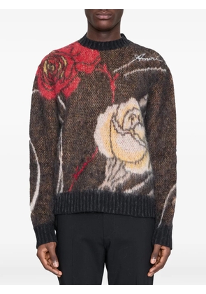 AMIRI floral sweater - Brown
