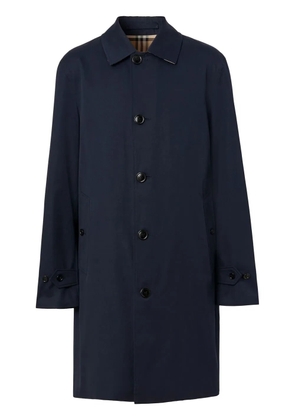 Burberry The mid-length Paddington Heritage car coat - Blue