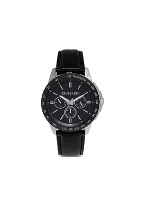 Trussardi Tachymeter 44mm watch - Black