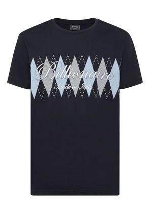 Billionaire round neck T-shirt - Blue