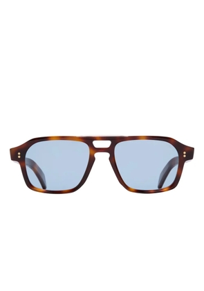 Cutler & Gross GR15 browline sunglasses - Brown