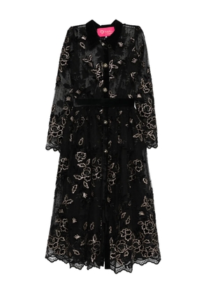 MIAU by Clara Rotescu January midi dress - Black