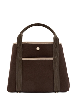Rue De Verneuil S Traversée wool tote bag - Brown