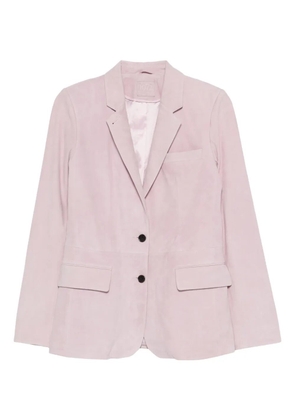 Desa 1972 suede blazer - Pink