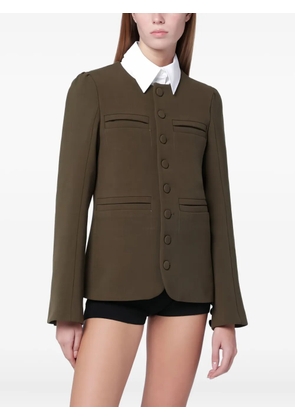 Namacheko button single-breasted jacket - Green