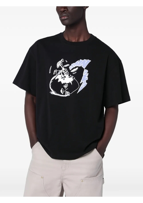 Brain Dead graphic-print T-shirt - Black