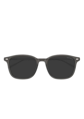 Montblanc square-frame sunglasses - Grey