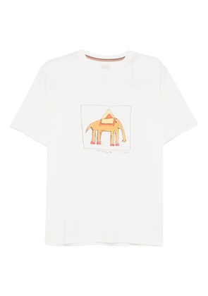 Paul Smith elephant-print T-shirt - White