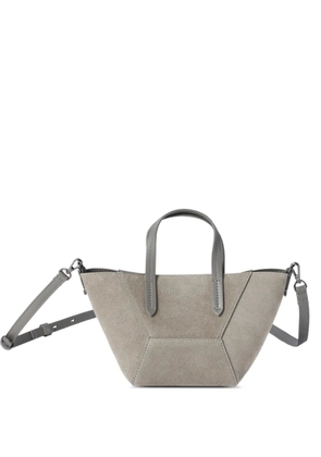 Brunello Cucinelli mini BC Duo suede tote bag - Green