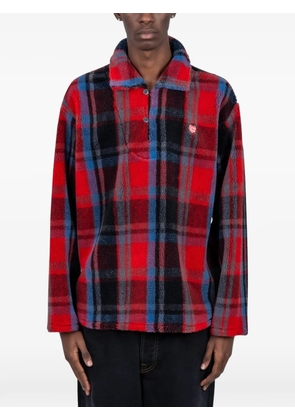 Human Made plaid sweatshirt - Red