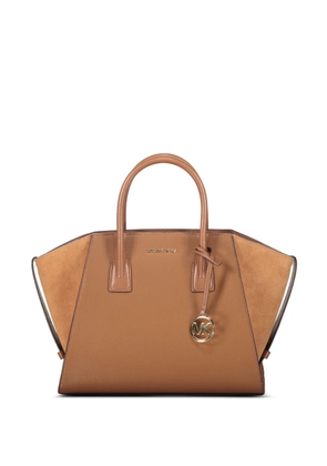 Michael Kors Avril leather tote bag - Brown