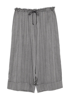 Y's striped trousers - Grey