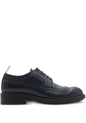 Burberry studded leather brogues - Black