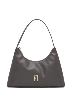 Furla Diamante S logo zip tote bag - Grey