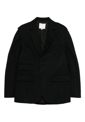 Tibi wool-blend blazer - Black