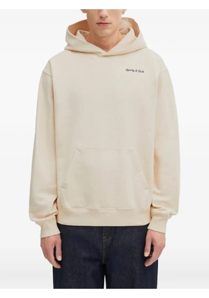 Sporty & Rich Hotel Eden Roc printed hoodie - Neutrals