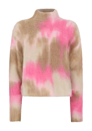 Peserico faded-pattern sweater - Neutrals