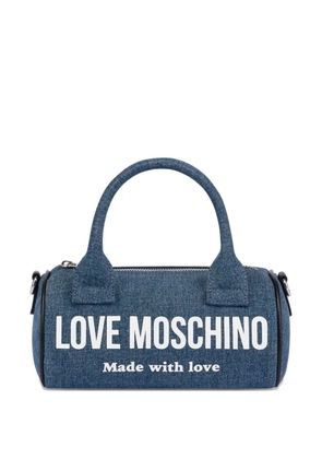 Love Moschino top-handle clutch bag - Blue