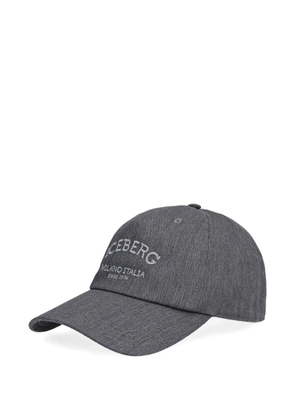Iceberg embroidered baseball cap - Grey