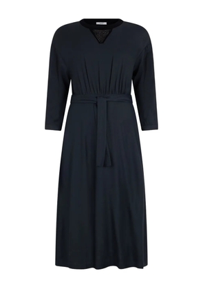 Peserico belted midi dress - Blue