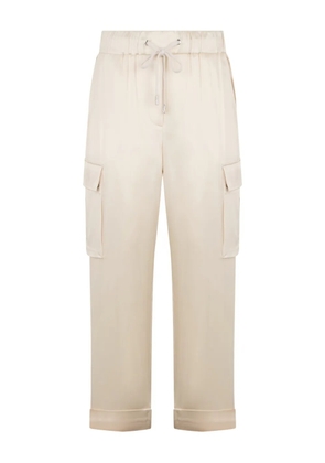 Peserico elasticated pocket trousers - Neutrals