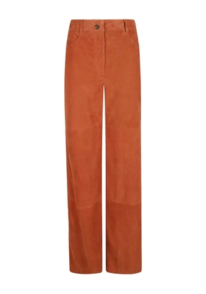 Alberta Ferretti high-waisted trousers - Orange