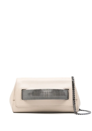 Orciani Gossip clutch bag - Neutrals