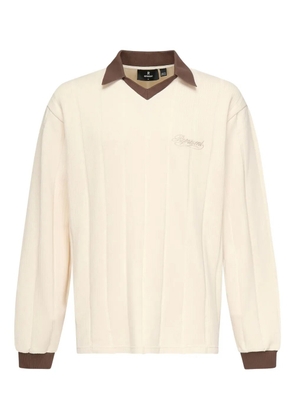 Represent Retro Football ribbed sweatshirt - Neutrals