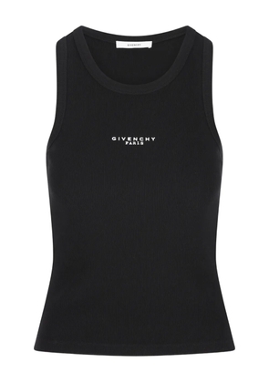 Givenchy logo tank top - Black