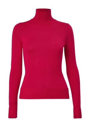 Carolina Herrera turtleneck long-sleeve sweater - Red