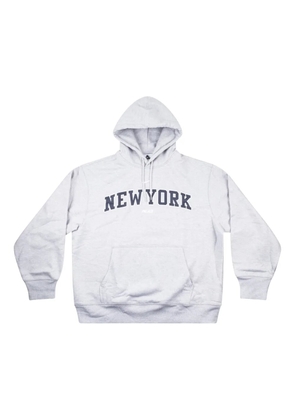 Palace x Nike long-sleeve hoodie - Grey